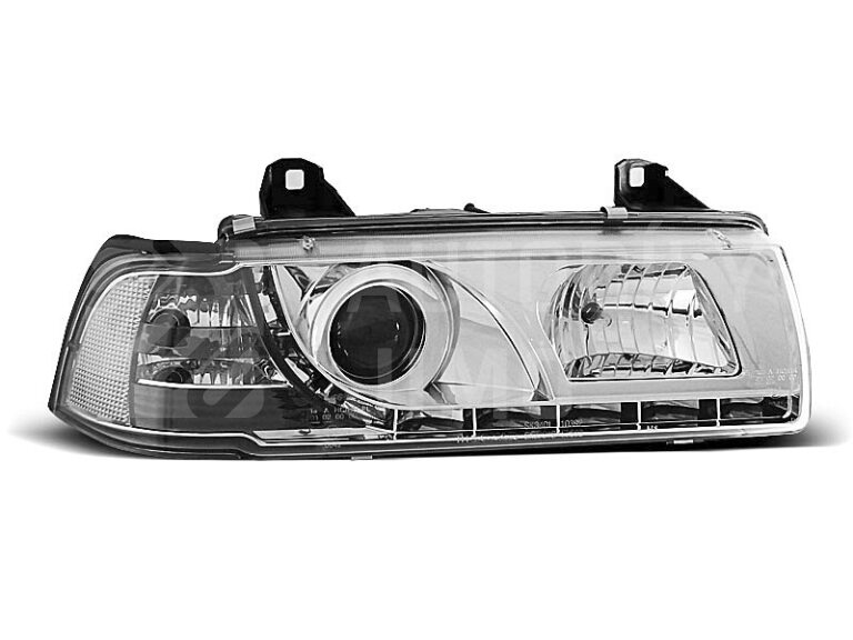 Přední světla, lampy BMW E36 Day light chromové Autodíly