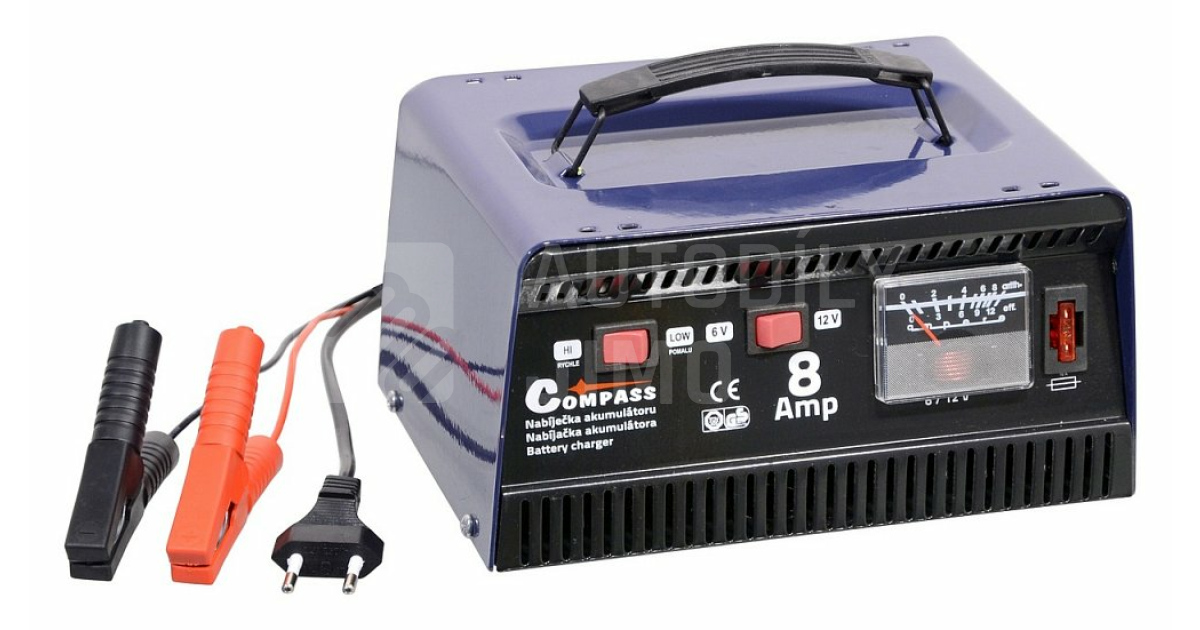 Compass Nabíječka 8amp 612v TÜvgs Metallic Autodíly Jimo 6462