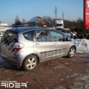 Ochranné lišty dveří Honda Jazz II 08-15