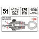 Svěrka karosářská samosvorná k tahání 5t 125mm